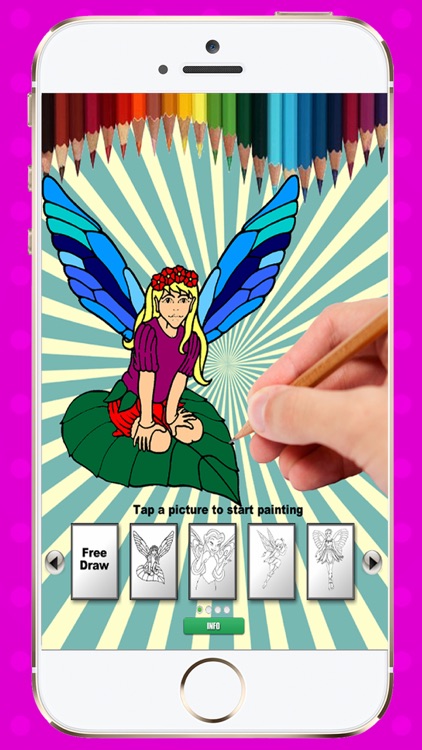 Coloring Book Fairy