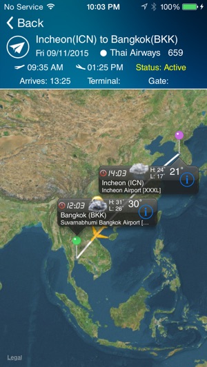 Bangkok Airport Pro (BKK) Flight Tracker air radar Thai Bang(圖1)-速報App