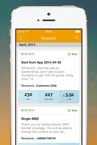 AtomPark SMS - Bulk SMS and International Text Messaging screenshot 4