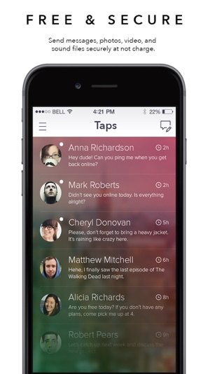 TapApp - Social Messenger(圖3)-速報App