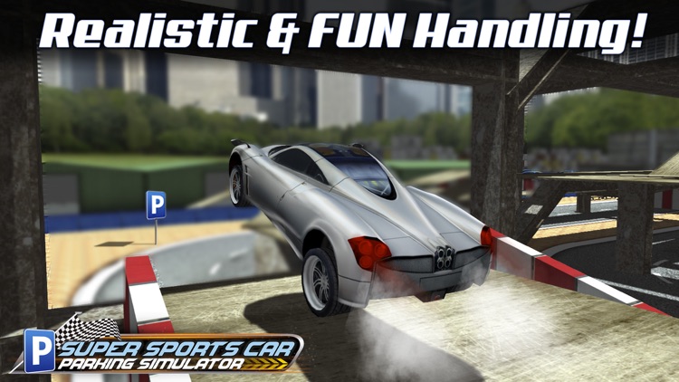 Super Sports Car Parking Simulator - Real Driving Test Sim Racing Games screenshot-3