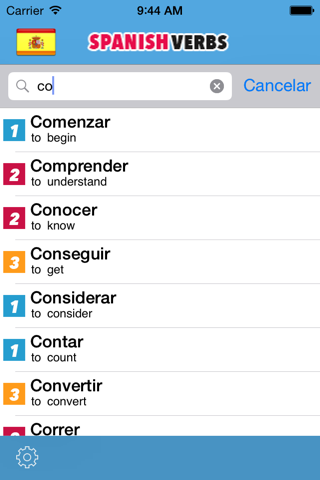 spanish verbs Free ! screenshot 3