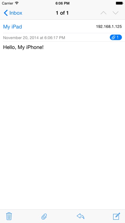 IP Messenger for iOS screenshot-3