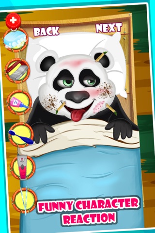 Crazy Panda Hospital – Free farm surgery and animal doctor game screenshot 2