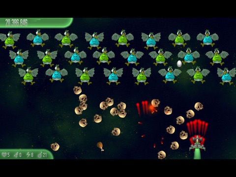 Chicken Invaders 5 Halloween HD screenshot 4