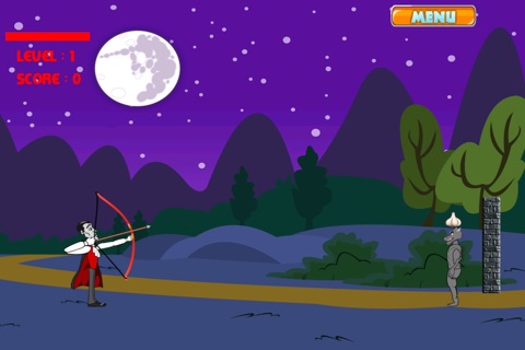 Alpha Werewolf vs. Scary Vampire FREE - Bullseye Arrow Shooter Show-Down screenshot 2