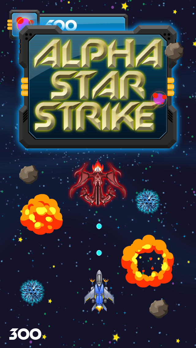 Alpha Star Strike - 銀河の戦争 空間内ののおすすめ画像1