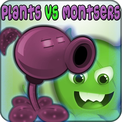 Plants vs Monster Kids Game