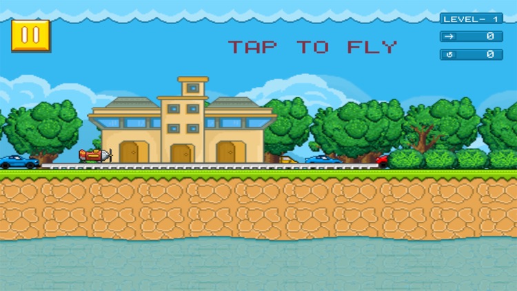 Retry "Spin Fly" The Flappy Airplane- Stunt 8 Bit Free planes 'n' Birds War Game Entertainment!