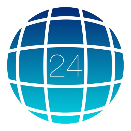 24h World-Clock Icon