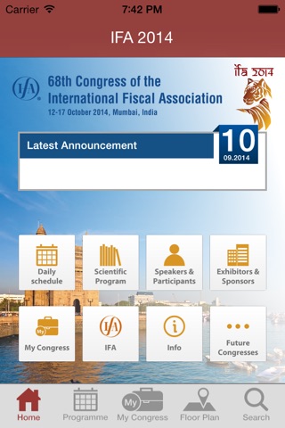 IFA Congress 2014 screenshot 2