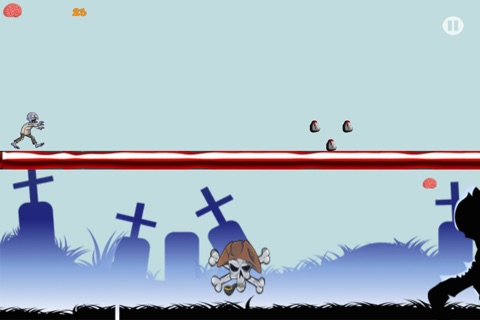Stupid Zombie Dash - Undead Collecting Brains Mania FREE screenshot 3