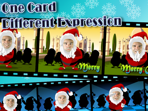 My Face Christmas Card (Animated)のおすすめ画像3