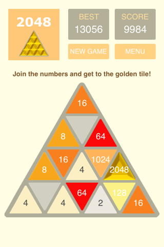 2048 Triangular screenshot 2