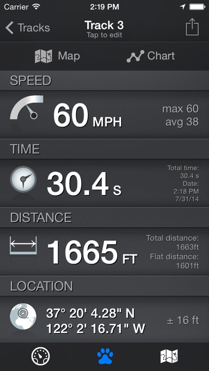 Race Log - Drive Performance Meter