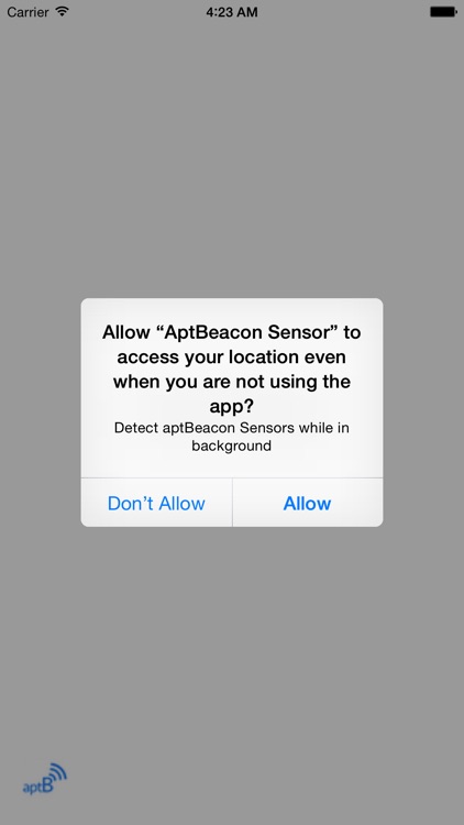 aptBeacon Sensor