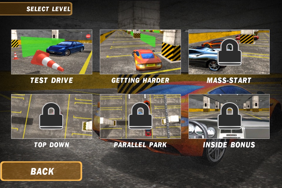 Super Cars Parking 3D - Underground Drive and Drift Simulator screenshot 3