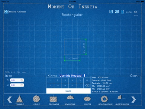 Moment of Inertia (MI) screenshot 3