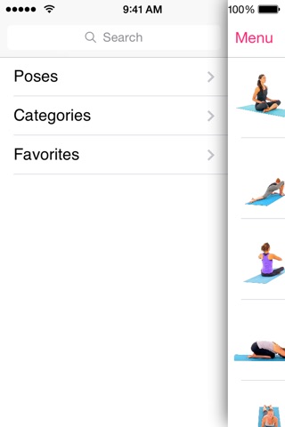 Yoga Courses – video tutorial exercises for beginners screenshot 4