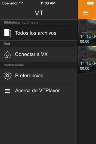 VTPlayer screenshot 2