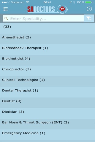 SA Doctors App screenshot 2