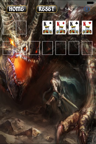 A Classic Dragon Solitaire Game screenshot 3