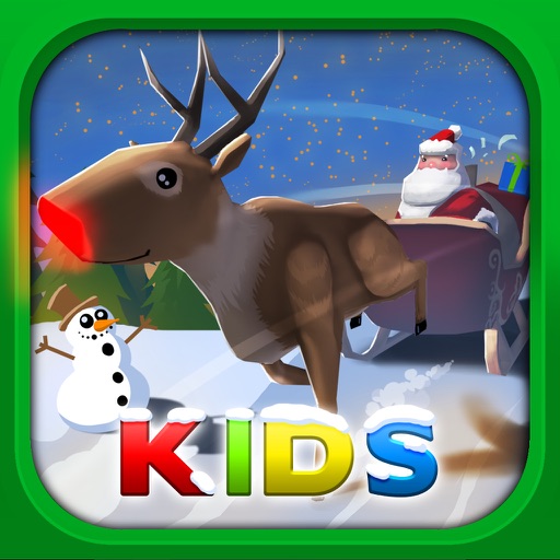 A Santa Claus: Christmas Gifts Kid - 3D Sleigh Driving Game with Cartoon Graphics for Everyone icon