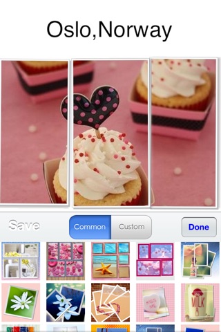 Slice Collage Lite- Slice photo to create square reverse photo collage and share to social network screenshot 3