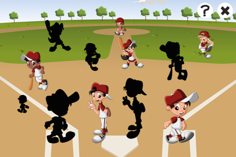 American Baseball Learn-ing Game for Children in Nursery School screenshot 2