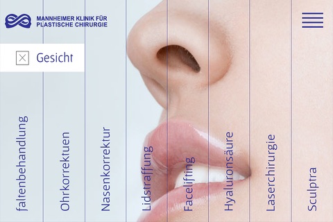 Mannheimer Klinik für plastische Chirurgie screenshot 2