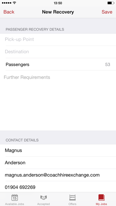 How to cancel & delete Coach Hire Exchange from iphone & ipad 2