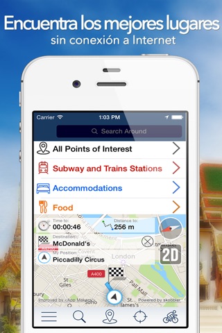 United Arab Emirates Offline Map + City Guide Navigator, Attractions and Transports screenshot 2