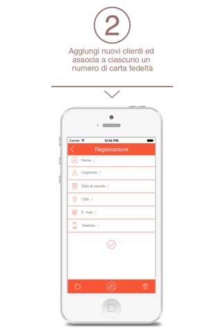 Fidelity - Crea e distribuisci tessere fedeltà per la tua attività commerciale screenshot 2