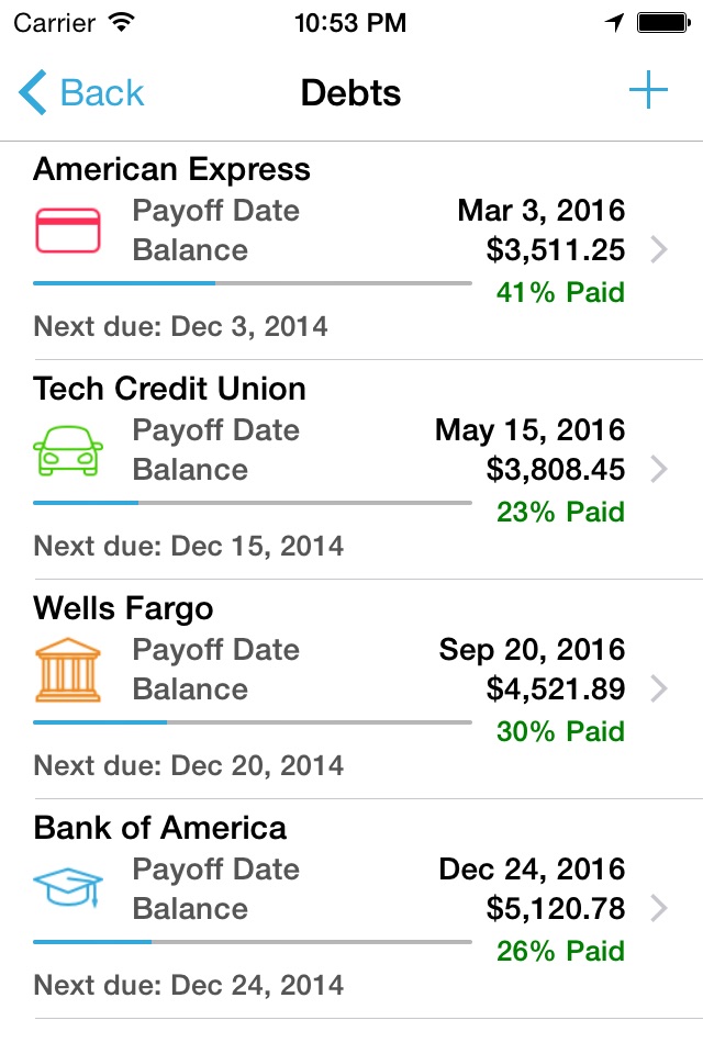 Debt Strategy Lite screenshot 2