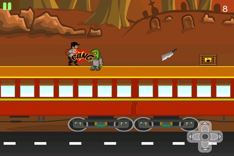 A Zombie Train Escape - Undead Survival Getaway Rush FREE screenshot 3