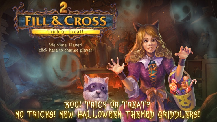 Fill and Cross. Trick or Treat! 2 Free