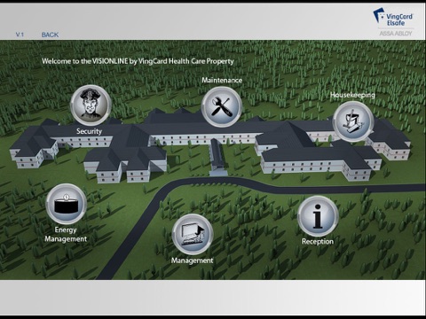 System Overview for Healthcare VingCard Elsafe screenshot 2