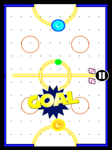 Glow Air Hockey 3Dのおすすめ画像3