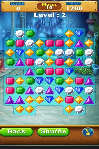 Jewel Quest Match Fun-Switch the Gem and complete the Amazing levels. screenshot 2