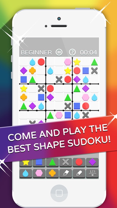 How to cancel & delete Shape Sudoku Game - Download and Play Fun Puzzles as in the Daily Mail, from Beginner to Fiendish from iphone & ipad 1