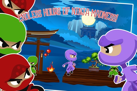 Tiny Ninja Run - Ninja Fighter Run and Jump Adventure screenshot 3