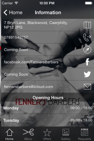 Fenner's Barbers screenshot 3