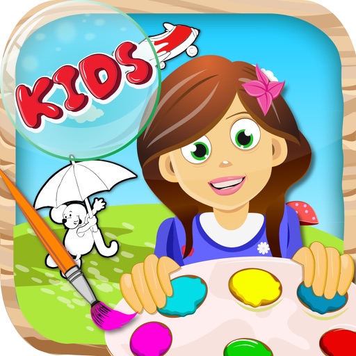 Kids Painting & Drawing Icon
