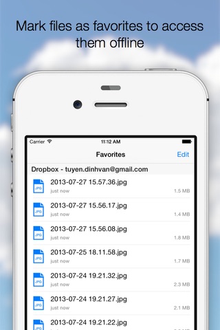 AirFile Pro - Cloud Manager for Dropbox and OneDrive screenshot 2