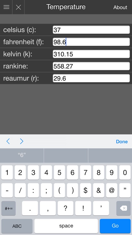 Mila's Temperature Converter