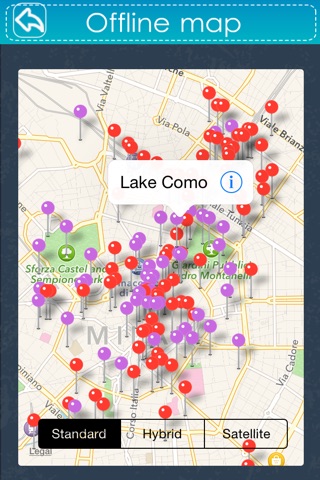 Milan Travel Guide - Offline Maps screenshot 4