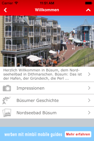 Büsum Travel Guide - MIMBII screenshot 2