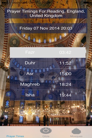 Prayer Times Qibla Mosques screenshot 3