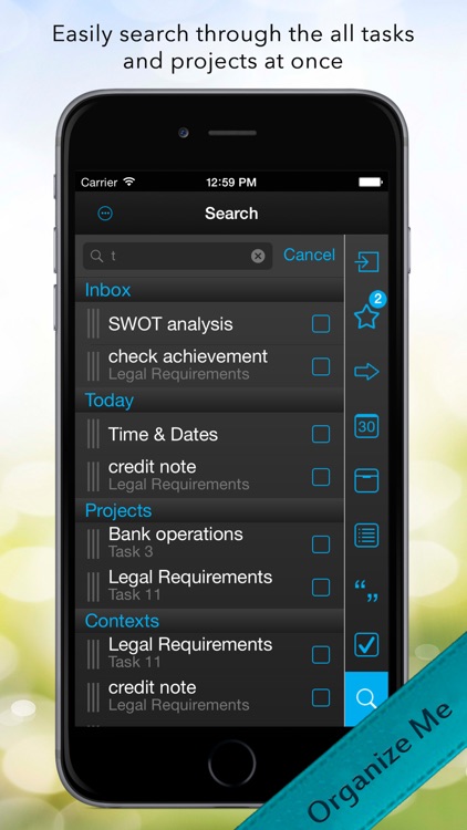 Organize Me for iPhone screenshot-4