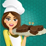 Emma Cooking Chocolate Butterfly Cake for birthday or wedding - Free food recipe app for kids
